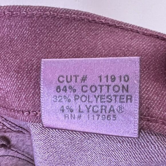 J Brand Burgundy Coated Denim Super Skinny Jeans - Picture 7 of 9